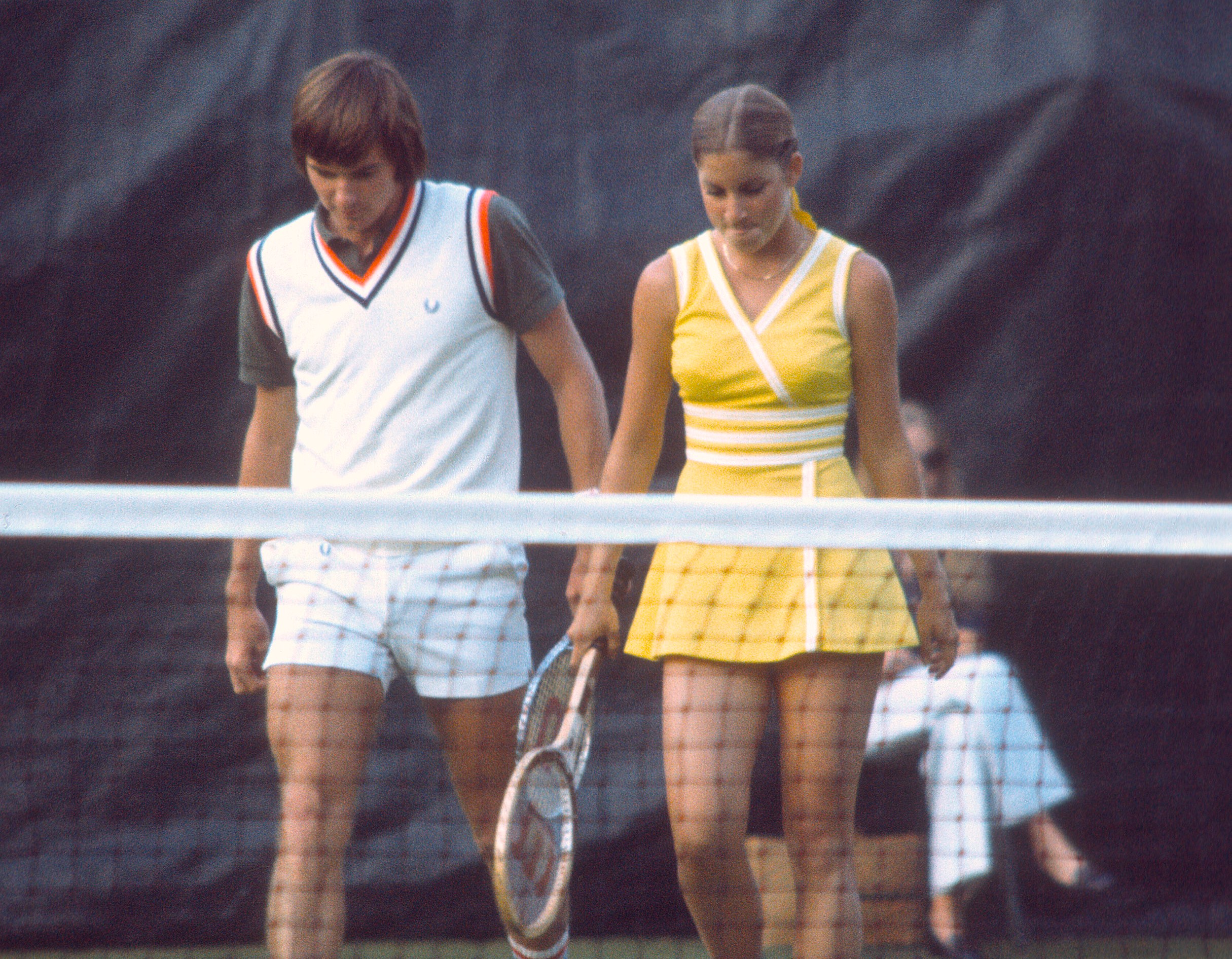 En 1974 Jimmy Connors y Chris Evert eran la pareja más caliente del tenis