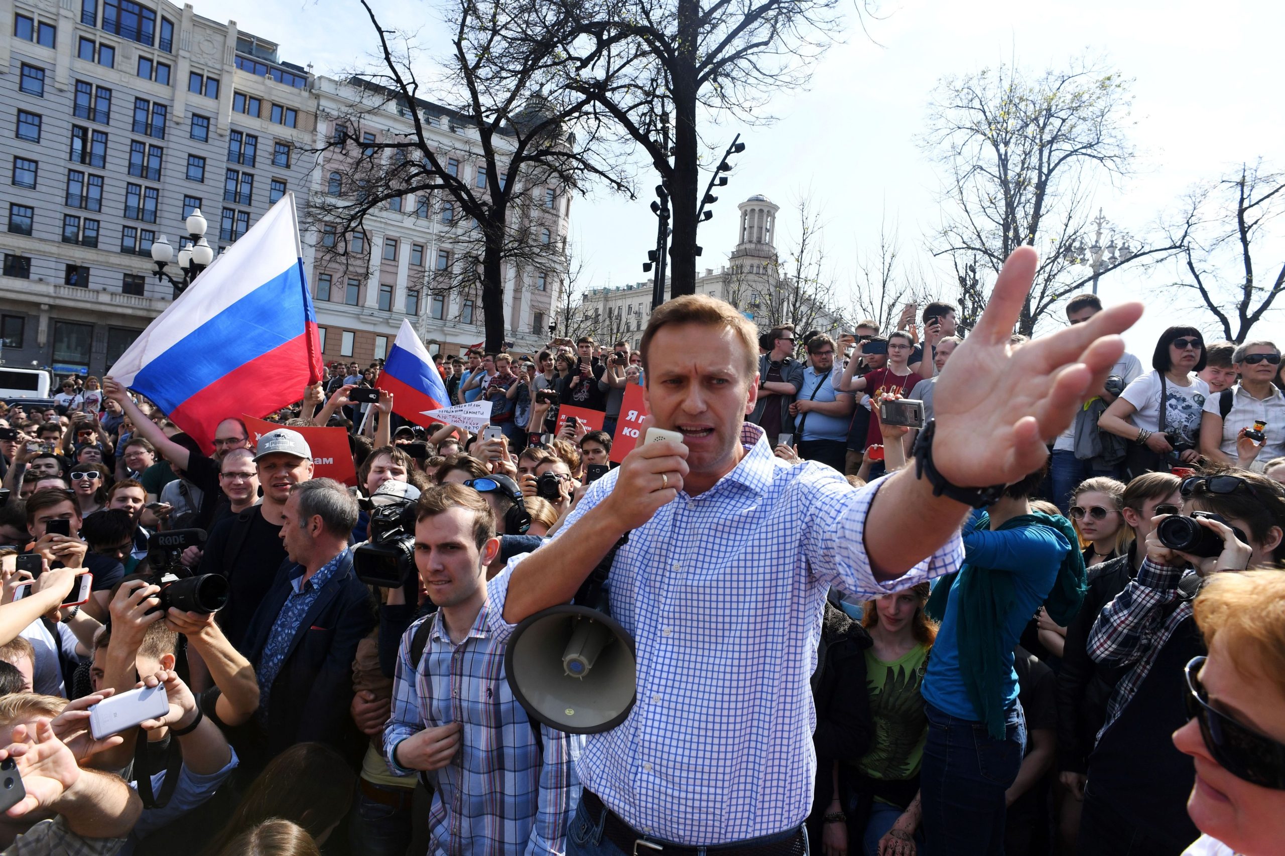 Alexei Navalny fue uno de los críticos más grandes de Putin y estaba detenido en una prisión siberiana